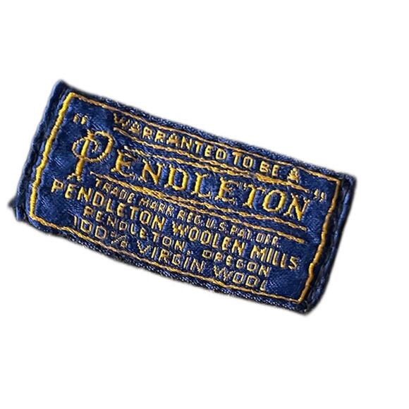 Vintage Pendleton Wool Throw Blanket â 50" x 60" + Fringe Plaid USA Made EUC - Picture 5 of 5